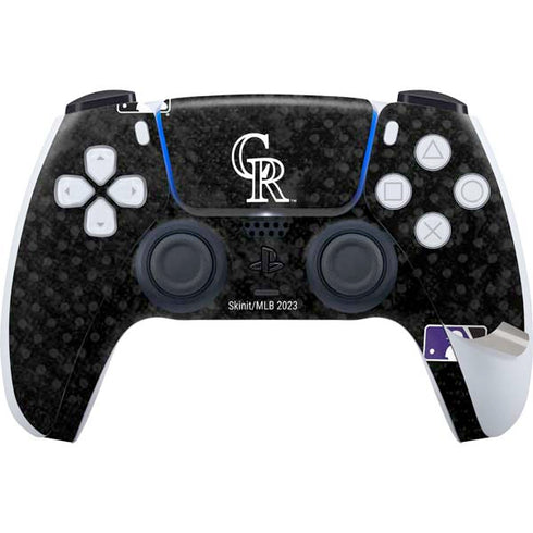 MLB Colorado Rockies Dark Wash PS5 Pro Disk Bundle  Skin